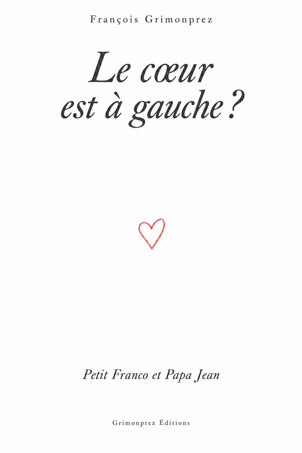 Le cœur est à gauche ?